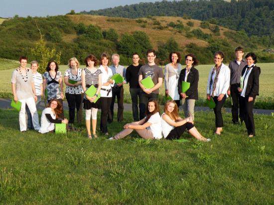 photo de la jeune chorale sans frontières de MayenHausen