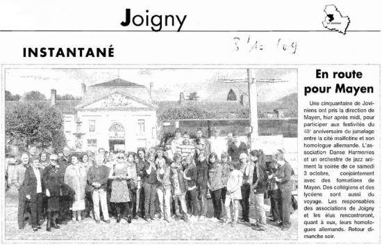 YR 031009 départ pour le 45e à Mayen